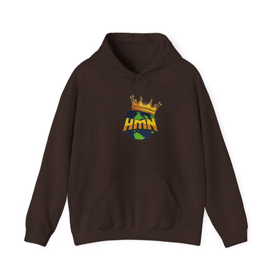 HMN Crown Graphic Unisex Heavy Blend™ Hoodie - Comfortable Streetwear for Everyday Style