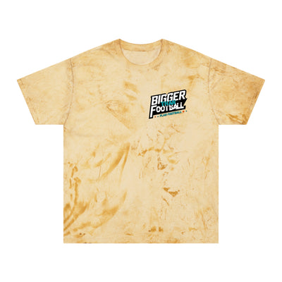 Bigger Football Unisex Tie-Dye T-Shirt - Color Blast Style