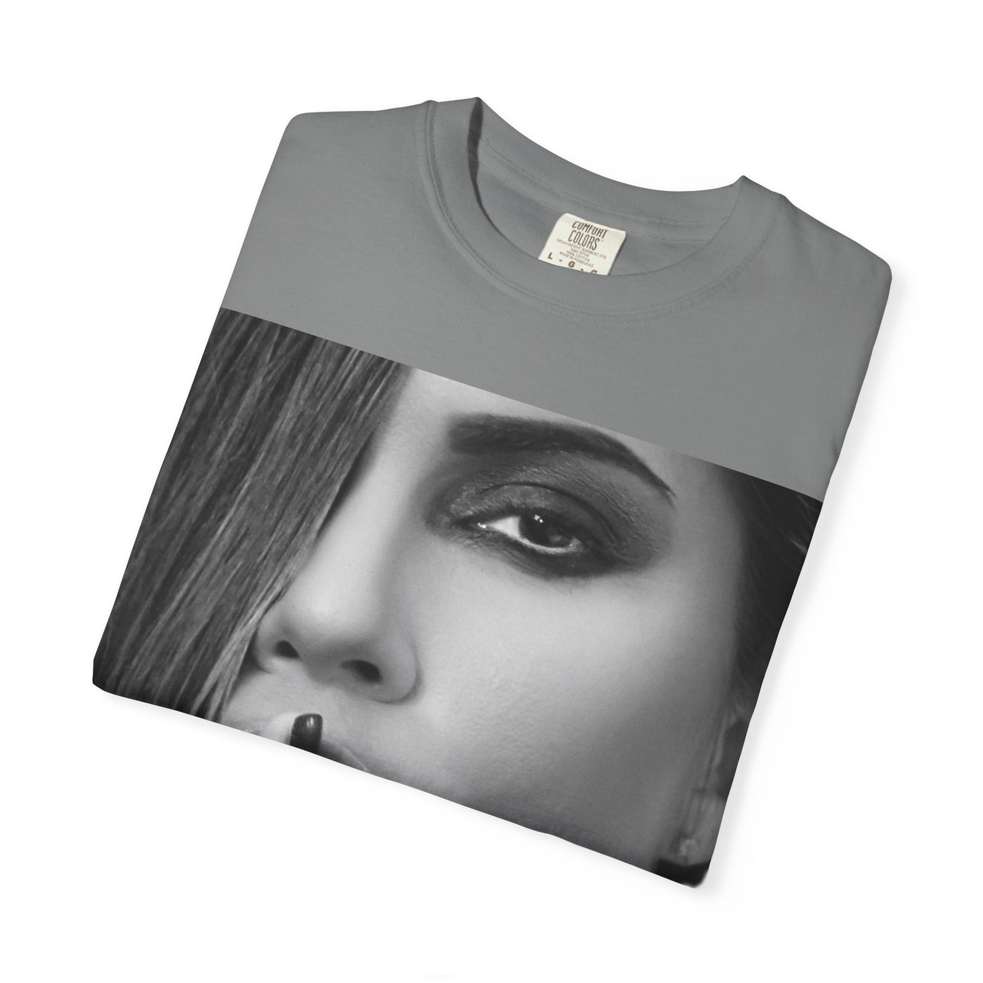 Courtnay Unisex Shhh Graphic T-shirt | Trendy Black and White Design