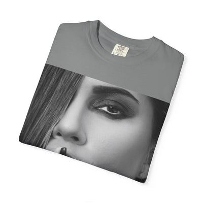 Courtnay Unisex Shhh Graphic T-shirt | Trendy Black and White Design