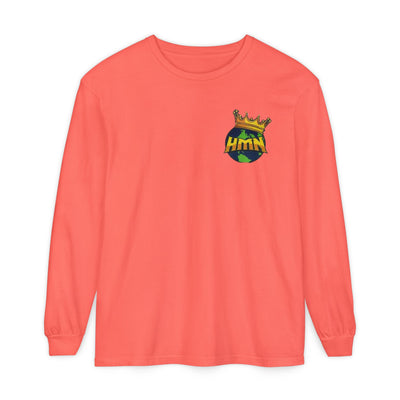 Unisex Garment-dyed Long Sleeve T-Shirt