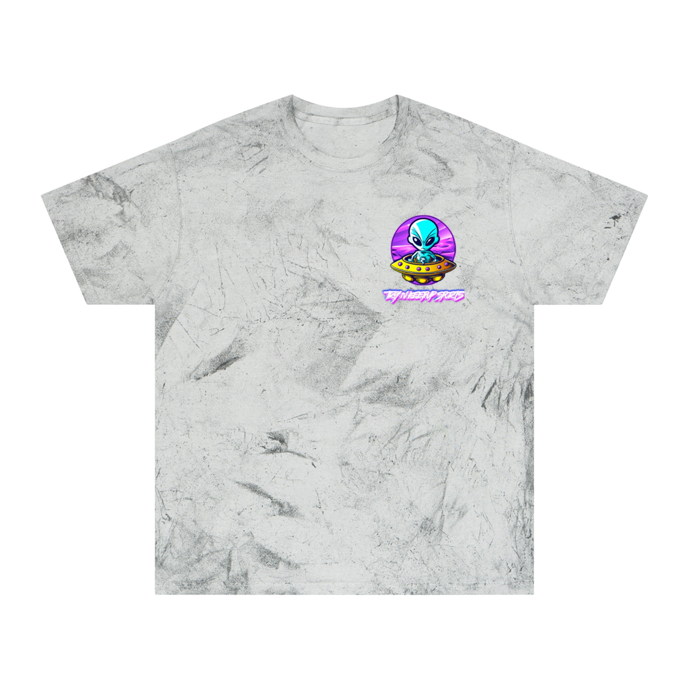 Colorful Alien Graphic Unisex T-Shirt - Perfect for Festivals & Casual Wear