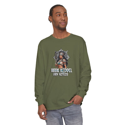 Mark Keppel Lady Aztecs Unisex Garment-Dyed Long Sleeve T-Shirt