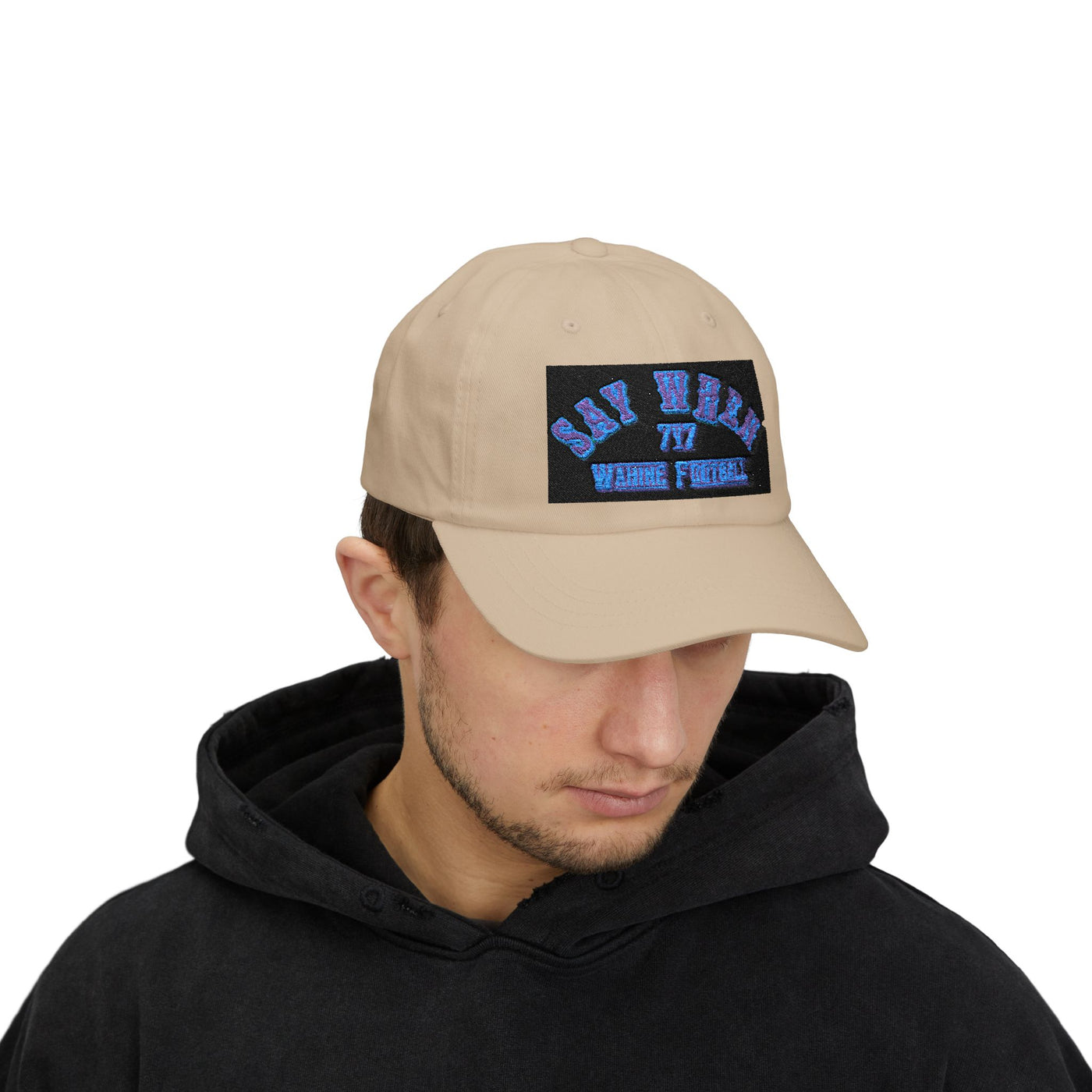 Say When Classic Dad Cap with Say When Embroidery