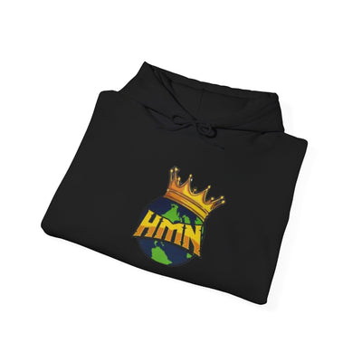 HMN Crown Graphic Unisex Heavy Blend™ Hoodie - Comfortable Streetwear for Everyday Style