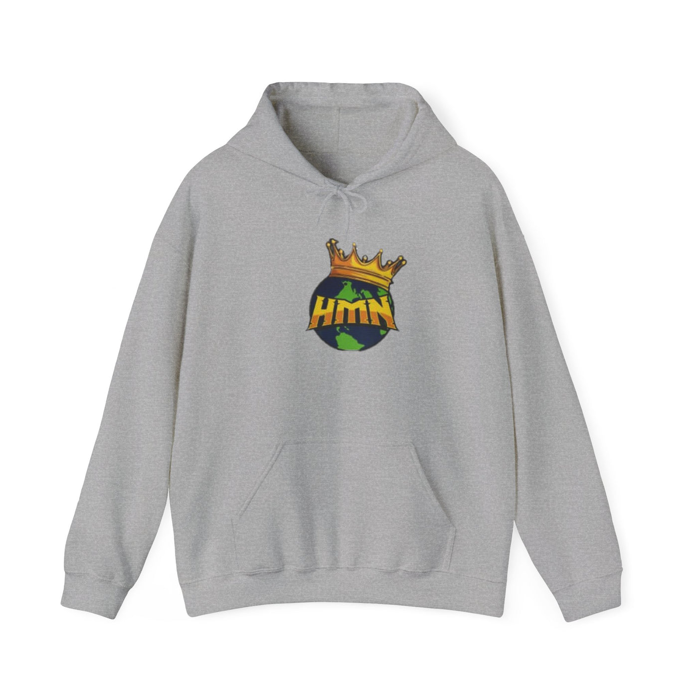 HMN Crown Graphic Unisex Heavy Blend™ Hoodie - Comfortable Streetwear for Everyday Style