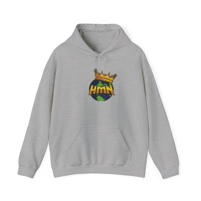 HMN Crown Graphic Unisex Heavy Blend™ Hoodie - Comfortable Streetwear for Everyday Style