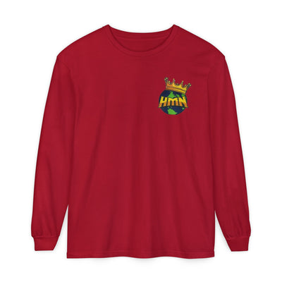 Unisex Garment-dyed Long Sleeve T-Shirt