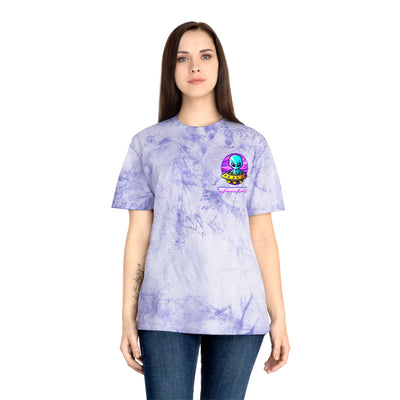 Colorful Alien Graphic Unisex T-Shirt - Perfect for Festivals & Casual Wear