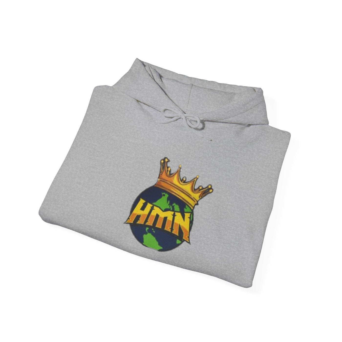 HMN Crown Graphic Unisex Heavy Blend™ Hoodie - Comfortable Streetwear for Everyday Style
