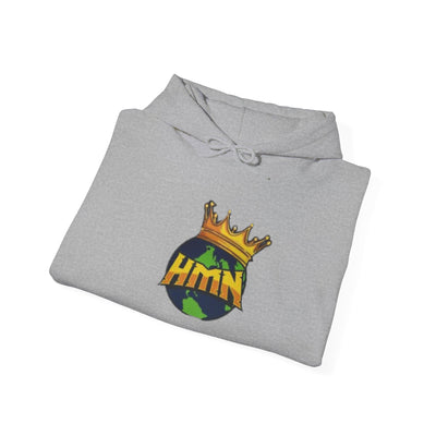 HMN Crown Graphic Unisex Heavy Blend™ Hoodie - Comfortable Streetwear for Everyday Style