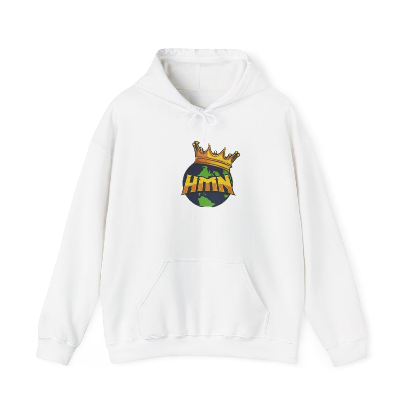 HMN Crown Graphic Unisex Heavy Blend™ Hoodie - Comfortable Streetwear for Everyday Style
