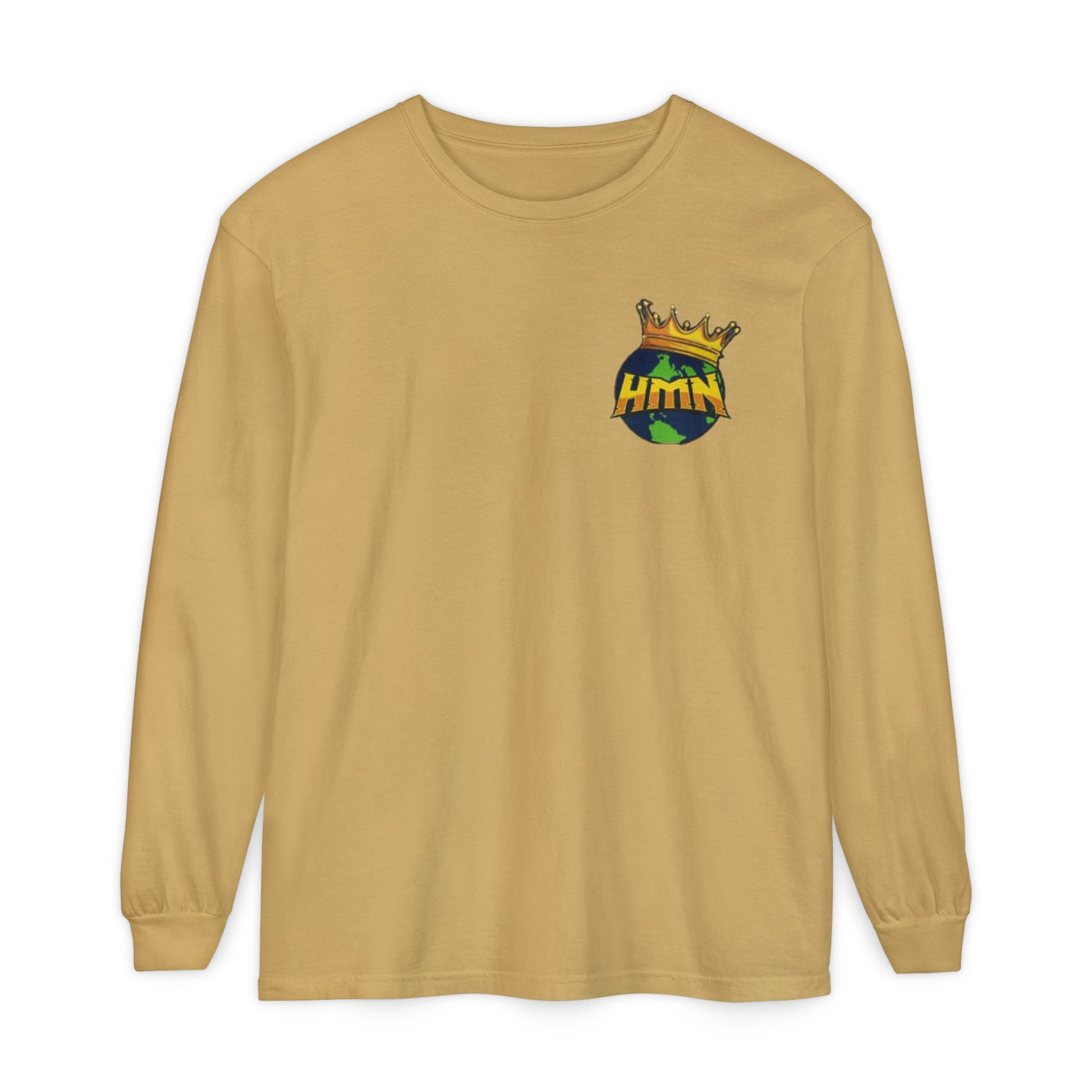 Unisex Garment-dyed Long Sleeve T-Shirt