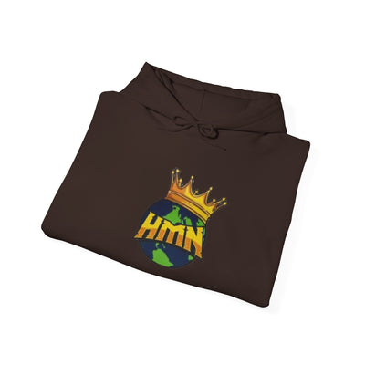 HMN Crown Graphic Unisex Heavy Blend™ Hoodie - Comfortable Streetwear for Everyday Style