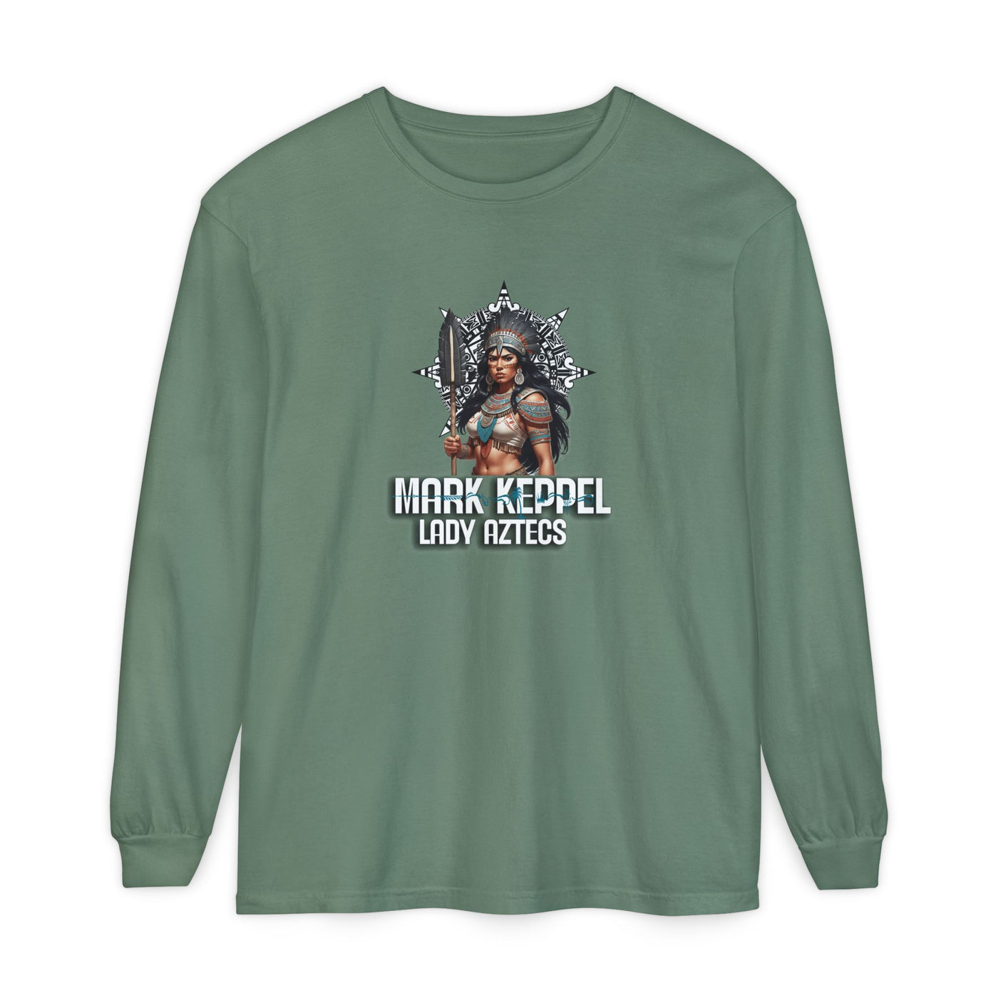 Mark Keppel Lady Aztecs Unisex Garment-Dyed Long Sleeve T-Shirt