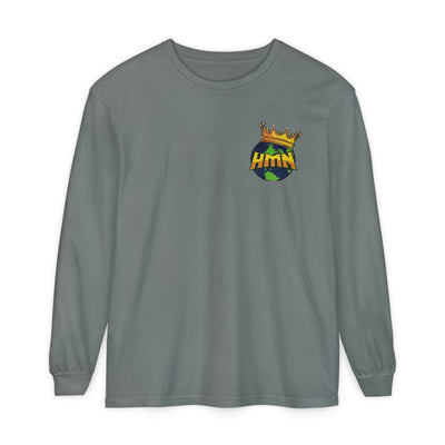 Unisex Garment-dyed Long Sleeve T-Shirt