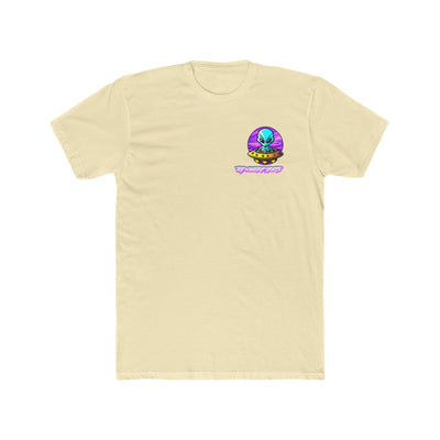 Unisex Cotton Crew Tee - Alien Encounter Graphic T-shirt