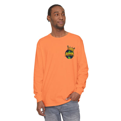 Unisex Garment-dyed Long Sleeve T-Shirt