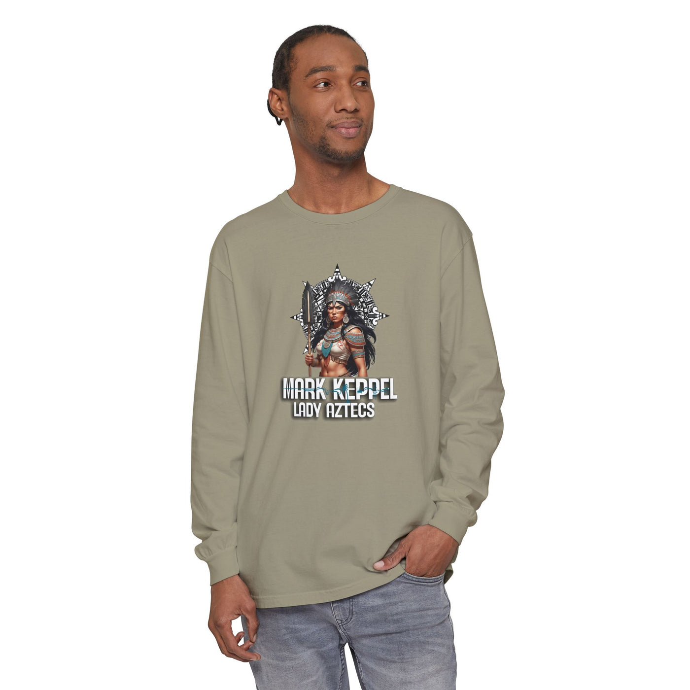 Mark Keppel Lady Aztecs Unisex Garment-Dyed Long Sleeve T-Shirt