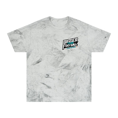 Bigger Football Unisex Tie-Dye T-Shirt - Color Blast Style
