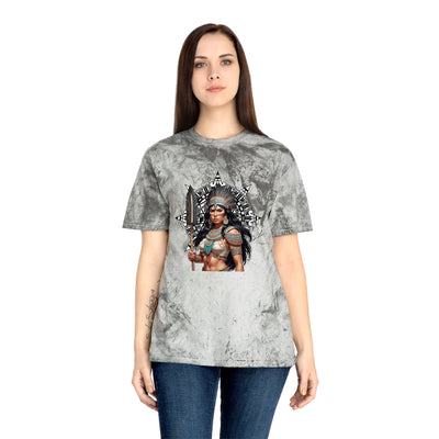 Vibrant Warrior Unisex Color Blast T-Shirt - Bold Statement Tee