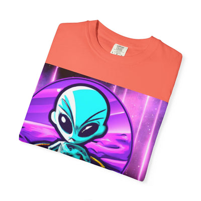 Retro Alien Graphic Unisex T-Shirt - Vintage Space Vibe