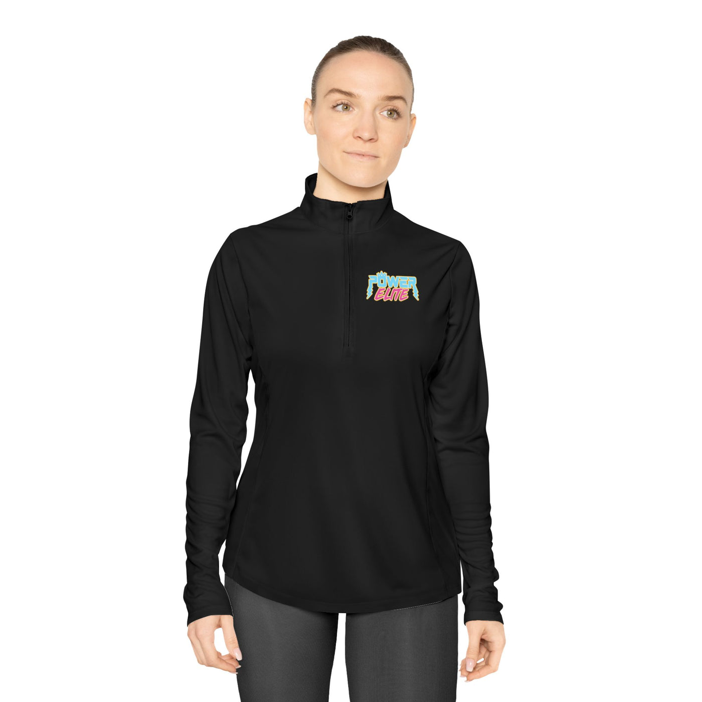 Power Elite Ladies Quarter-Zip Pullover