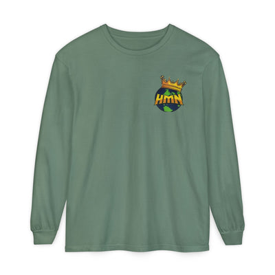 Unisex Garment-dyed Long Sleeve T-Shirt