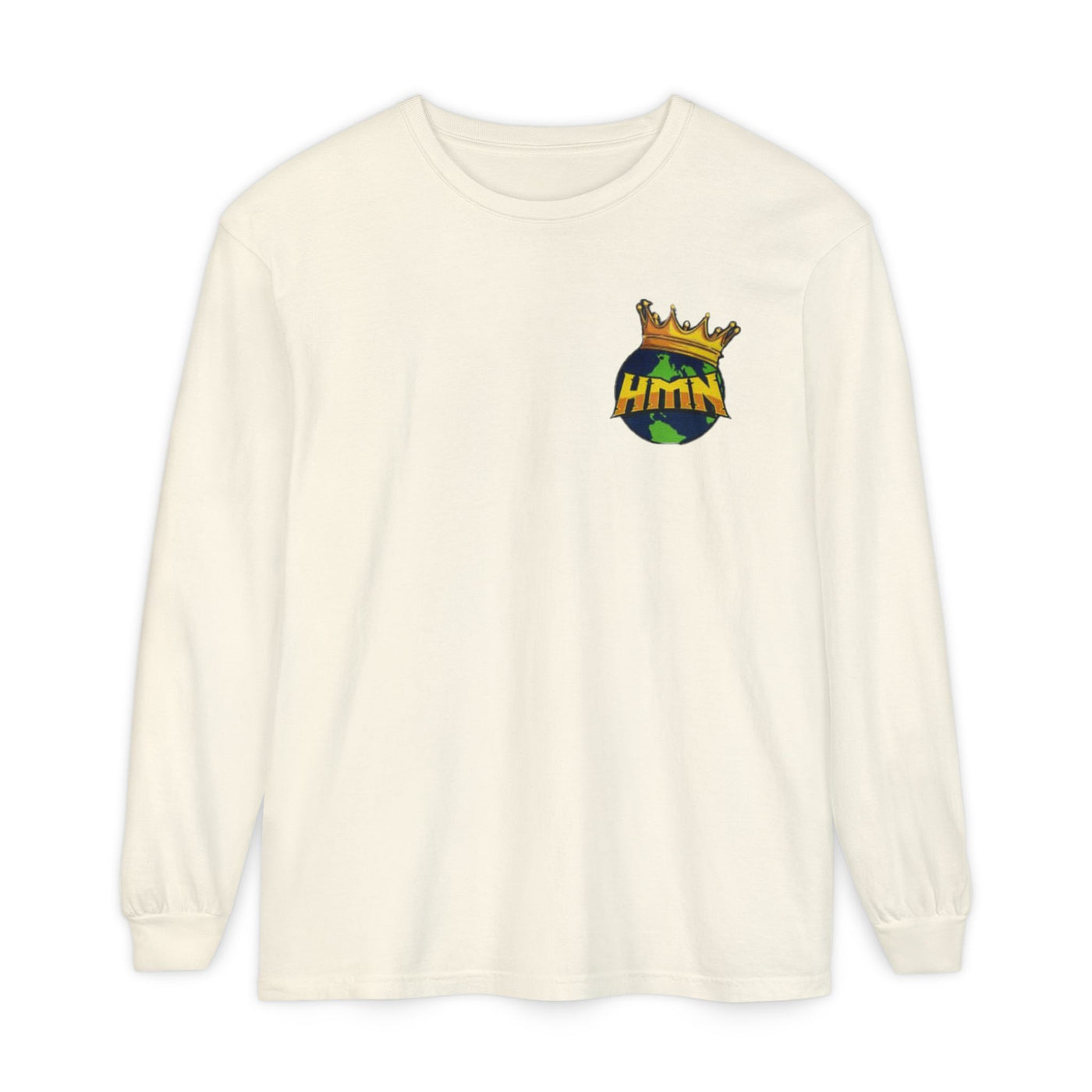 Unisex Garment-dyed Long Sleeve T-Shirt