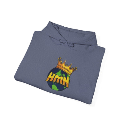 HMN Crown Graphic Unisex Heavy Blend™ Hoodie - Comfortable Streetwear for Everyday Style