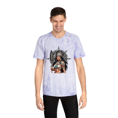 Vibrant Warrior Unisex Color Blast T-Shirt - Bold Statement Tee
