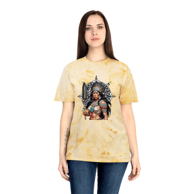 Vibrant Warrior Unisex Color Blast T-Shirt - Bold Statement Tee