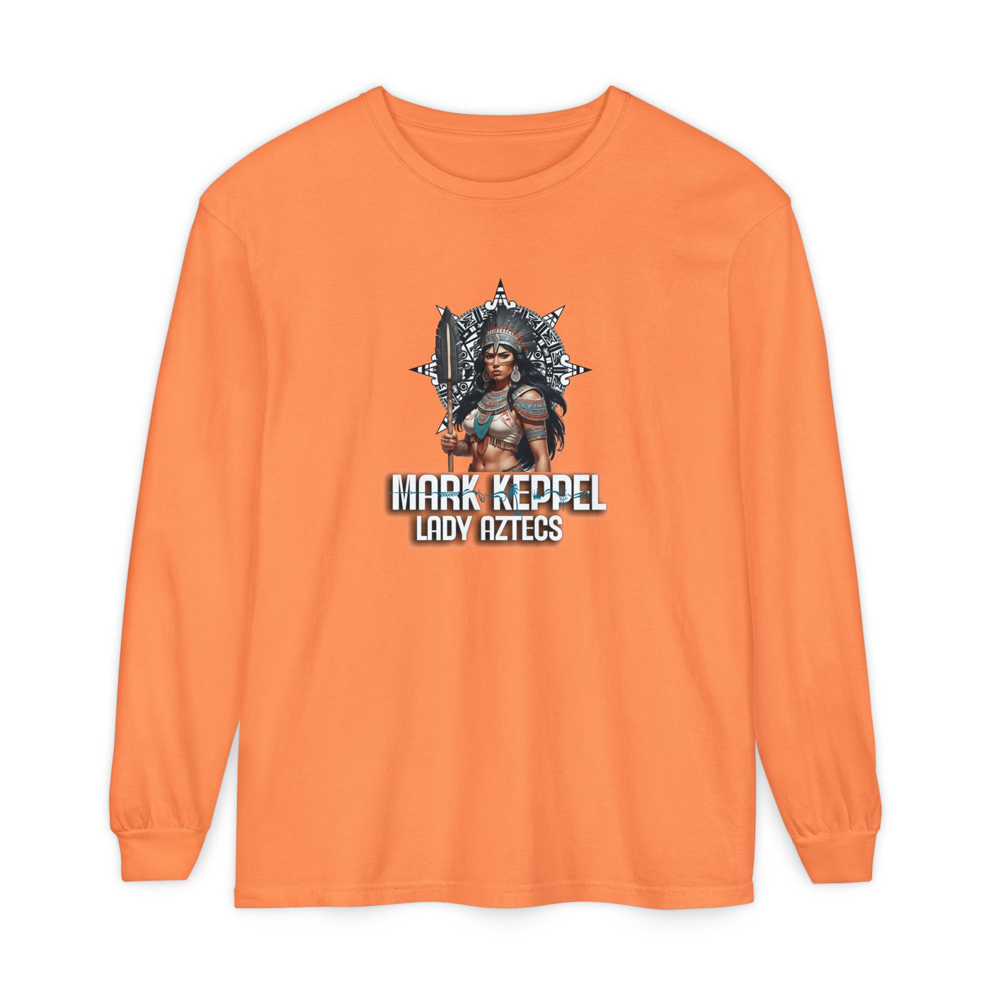 Mark Keppel Lady Aztecs Unisex Garment-Dyed Long Sleeve T-Shirt