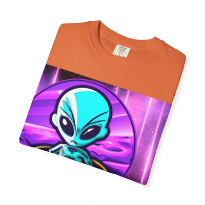 Retro Alien Graphic Unisex T-Shirt - Vintage Space Vibe