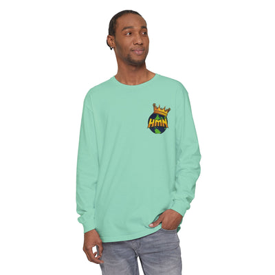 Unisex Garment-dyed Long Sleeve T-Shirt