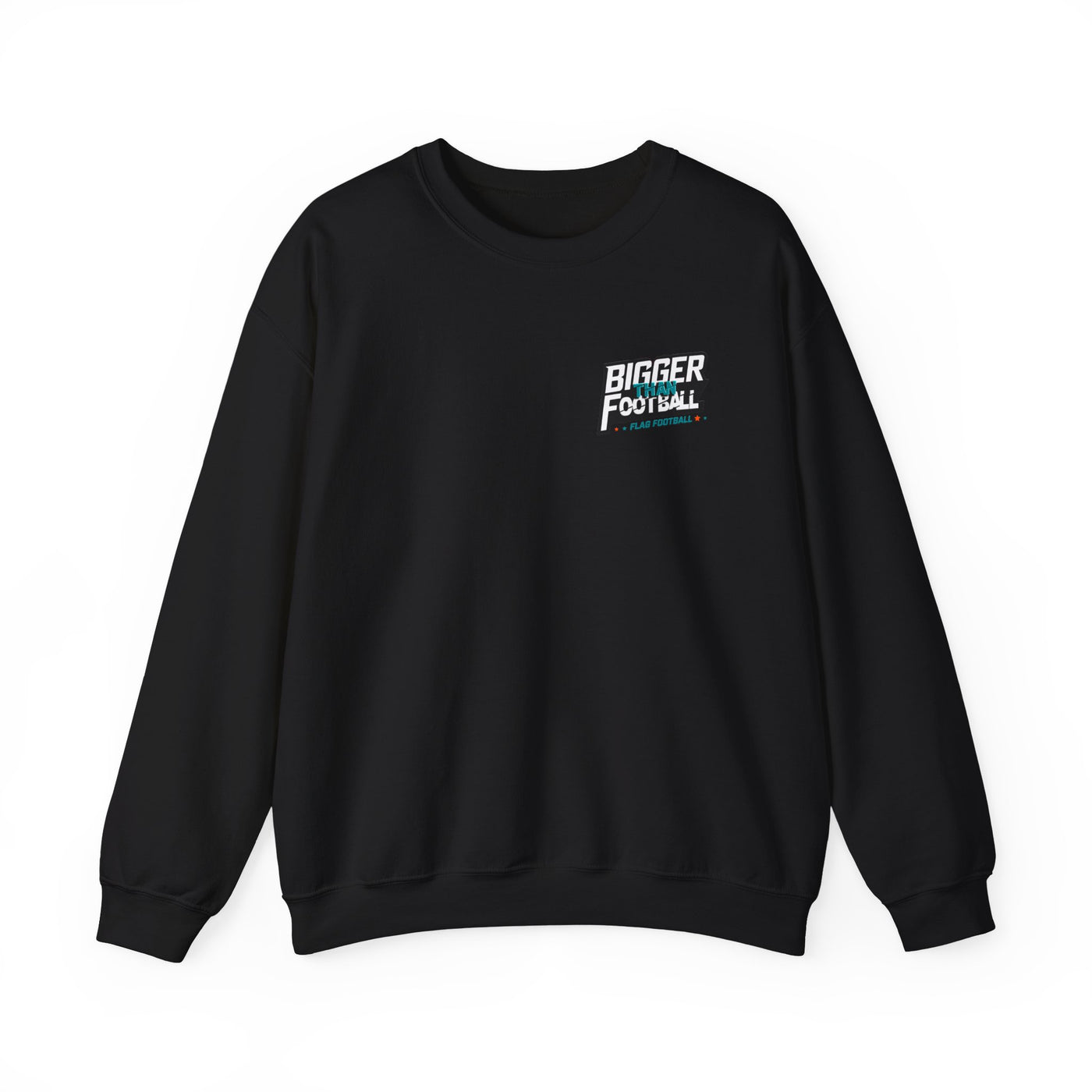 Bigger Football Unisex Heavy Blend Crewneck Sweatshirt