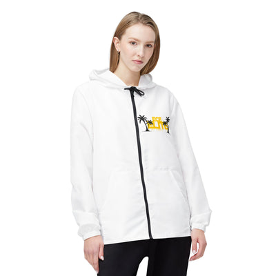 ECE White Windbreaker Jacket