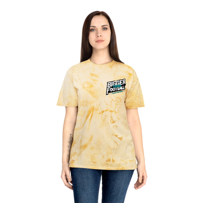 Bigger Football Unisex Tie-Dye T-Shirt - Color Blast Style