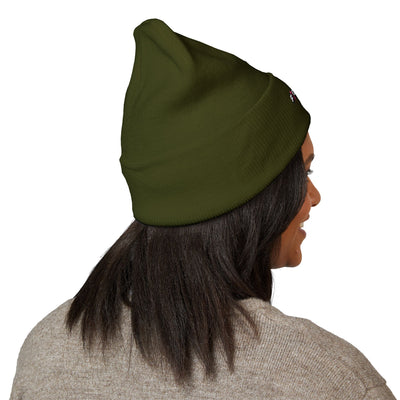 Pink Ribbon Classic Cuffed Beanie