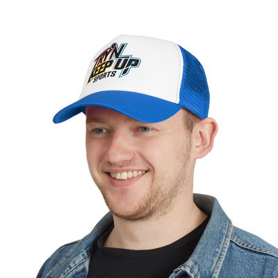 Active Sports Mesh Cap - 'Tryn Keep Up' Trucker Hat for Sports Enthusiasts