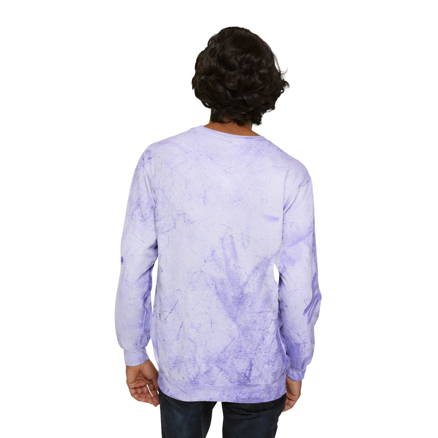 Color Blast Alien Crewneck Sweatshirt – Fun Unisex Apparel for UFO Enthusiasts