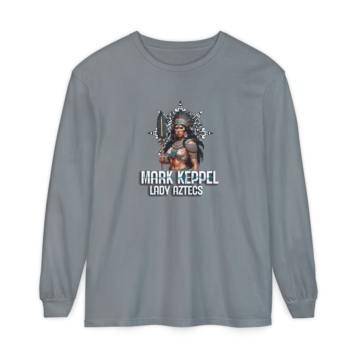 Mark Keppel Lady Aztecs Unisex Garment-Dyed Long Sleeve T-Shirt