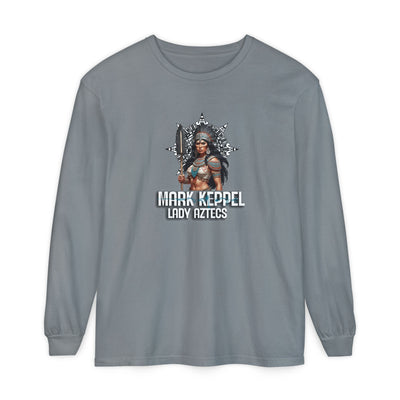 Mark Keppel Lady Aztecs Unisex Garment-Dyed Long Sleeve T-Shirt