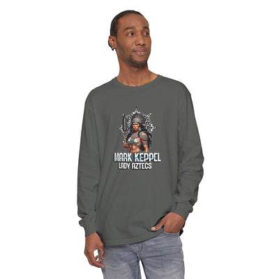 Mark Keppel Lady Aztecs Unisex Garment-Dyed Long Sleeve T-Shirt