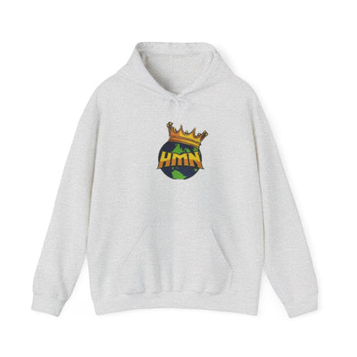 HMN Crown Graphic Unisex Heavy Blend™ Hoodie - Comfortable Streetwear for Everyday Style