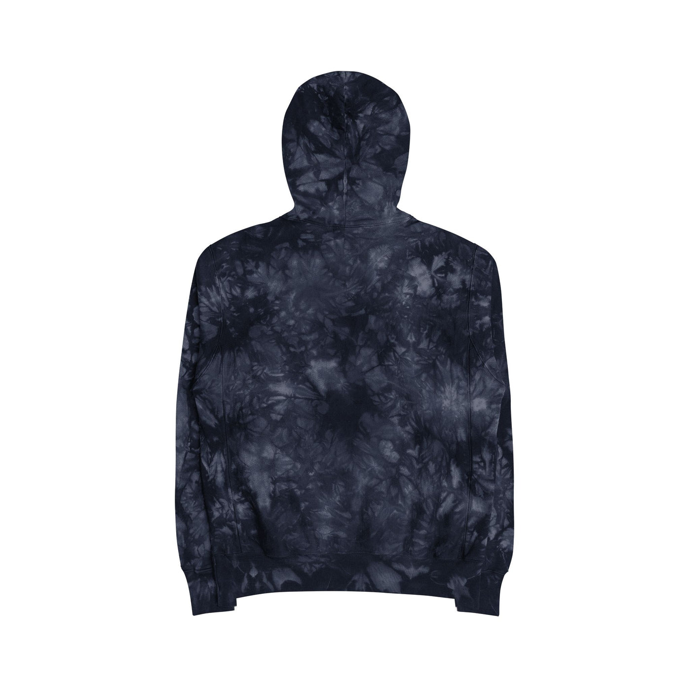 Unisex Champion Tie-Dye Hoodie - Casual & Stylish Embroidered Sweatshirt