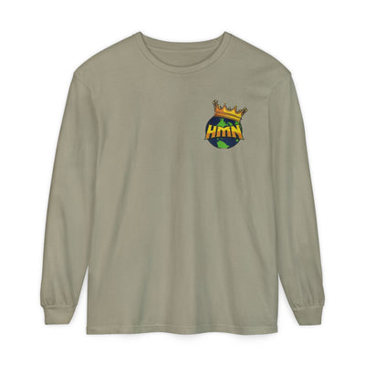 Unisex Garment-dyed Long Sleeve T-Shirt