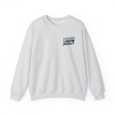 Bigger Football Unisex Heavy Blend Crewneck Sweatshirt