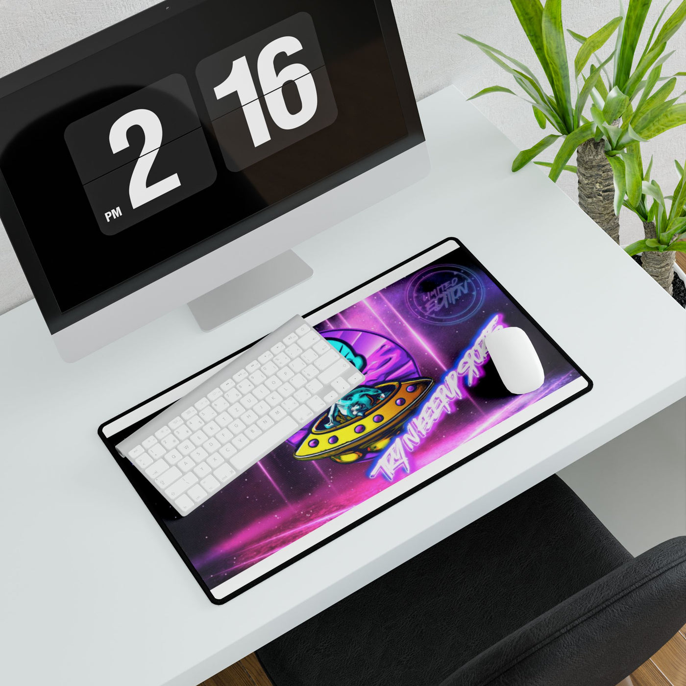 Limited Edition Alien Desk Mat - We Are Next Level