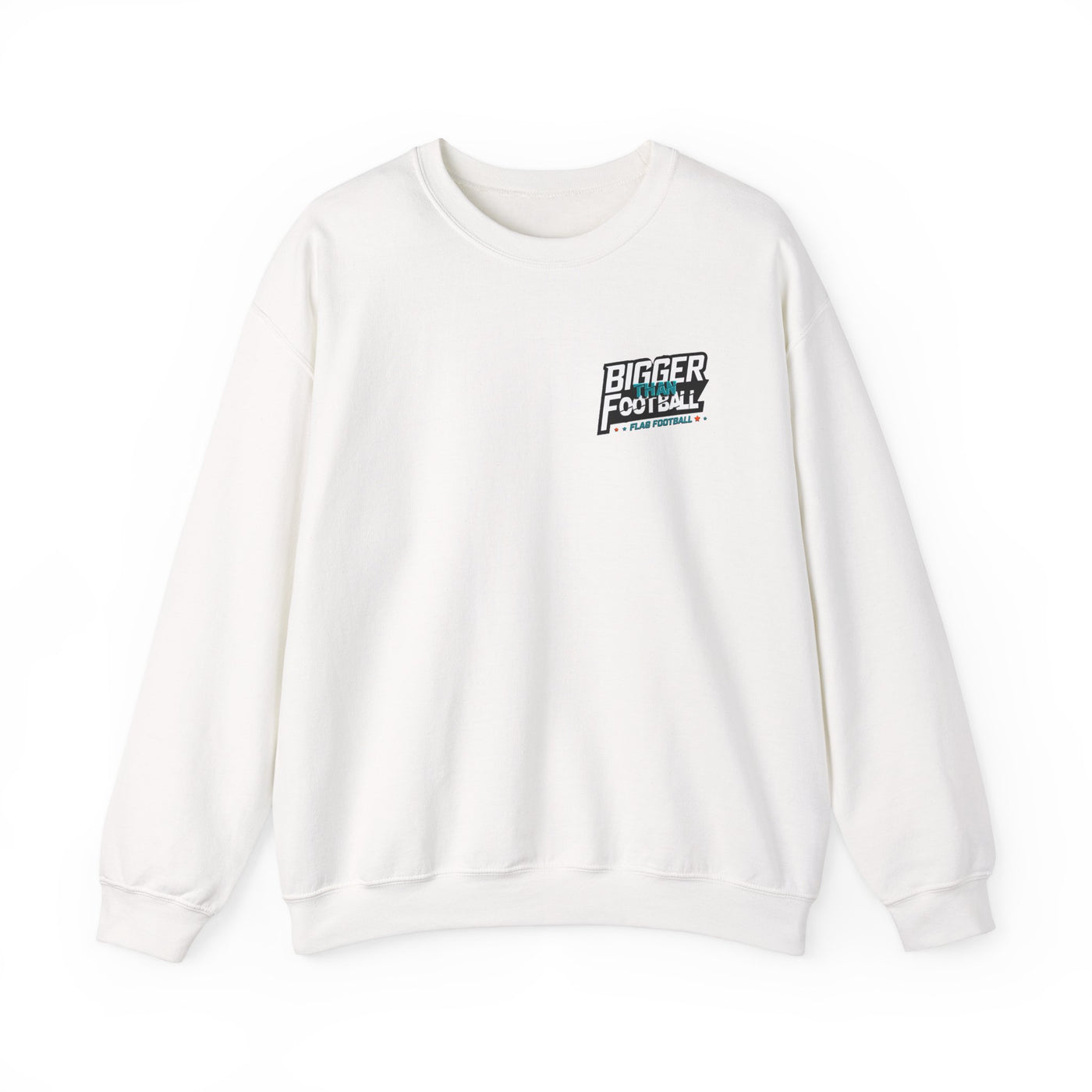 Bigger Football Unisex Heavy Blend Crewneck Sweatshirt